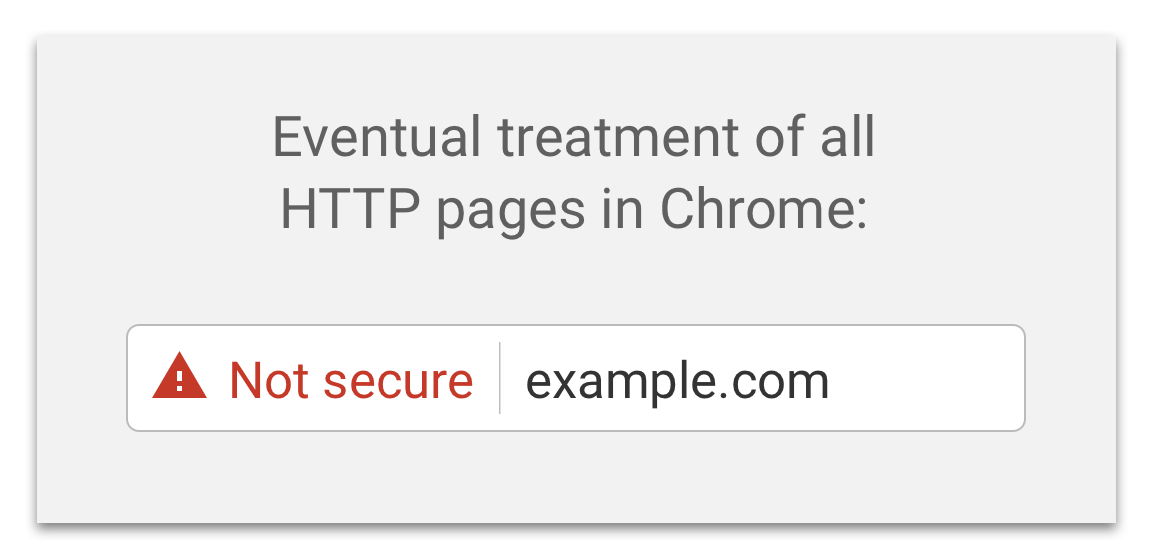 Chrome Not Secure