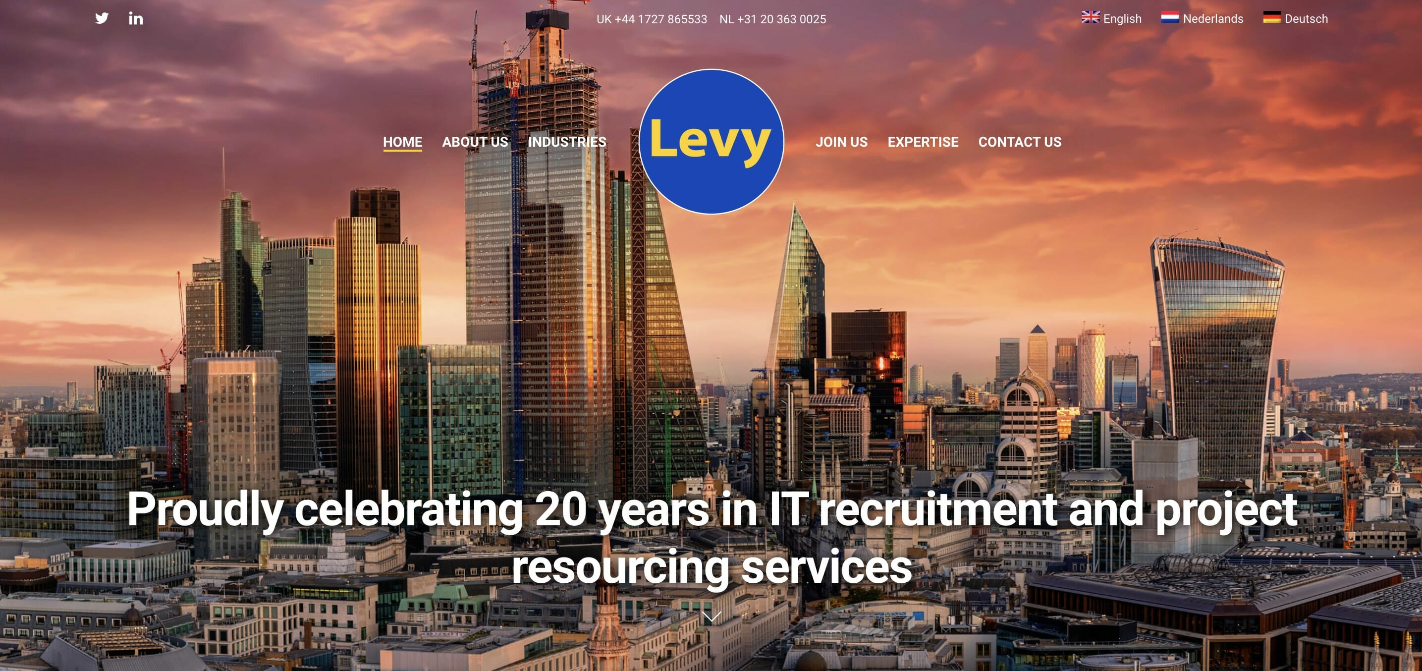 Levy Website