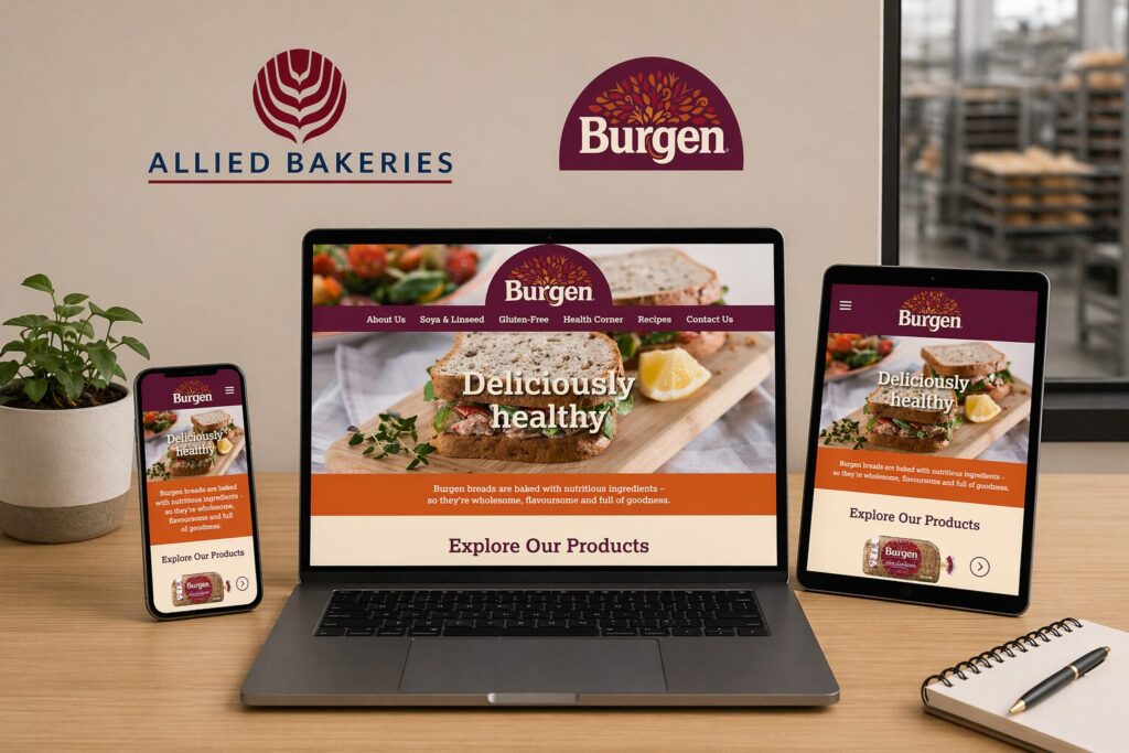 Burgen Bread portfolio