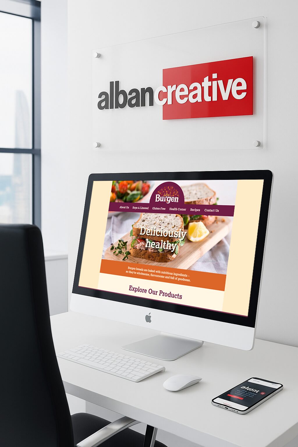 Alban Creative website design agency