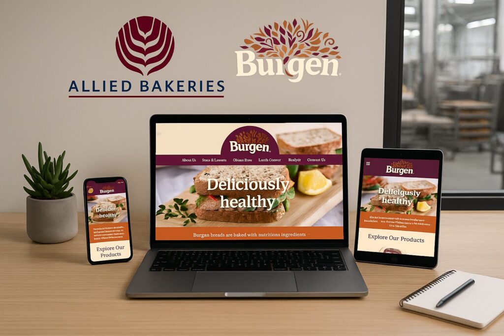 Burgen Bread portfolio